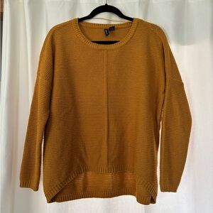Free People Mustard Sweater